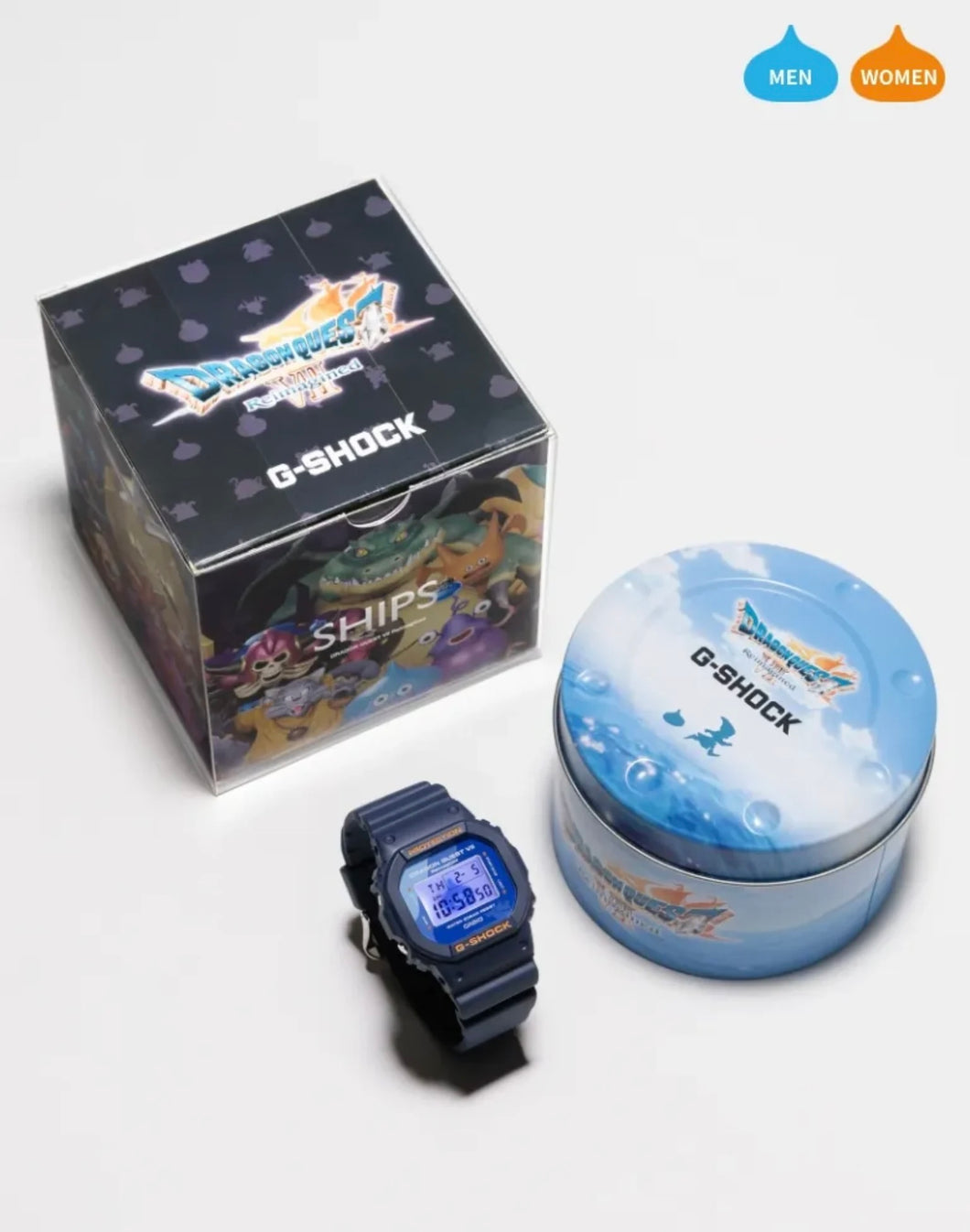 ③ ドラゴンクエストVII Reimagined×G-SHOCK DW-5600 ドラゴンクエストVII Reimagined×G-SHOCK コラボレーションモデル