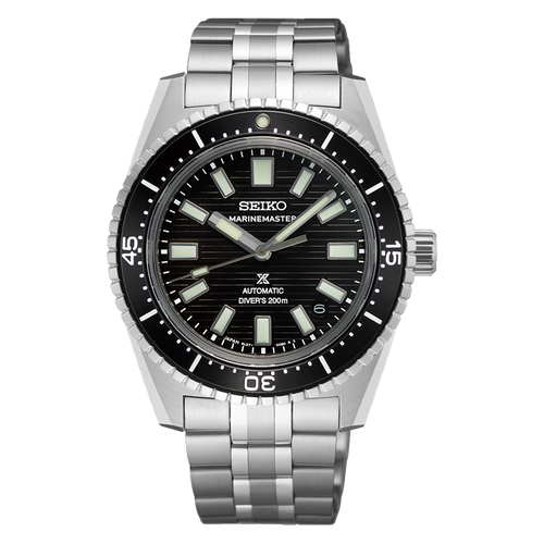 Seiko Prospex Black ‘Dark water’ Marinemaster 1965 Reinterpretation Heritage Diver's Watch Caliber 6L37 SJE101J1