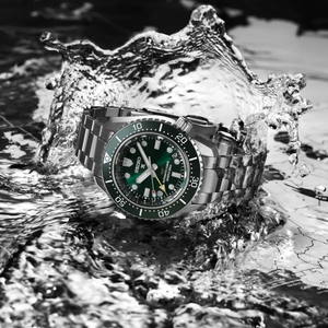 Seiko Prospex 2023 "Marine Green" GMT 3 Days Automatic Watch Caliber 6R54 SPB381J1