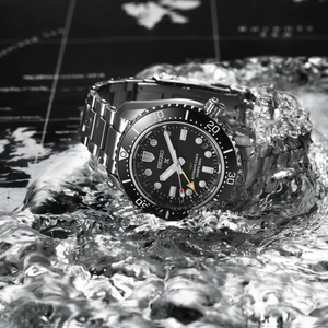 Seiko Prospex 2023 "Dark Depths" GMT 3 Days Automatic Watch Caliber 6R54 SPB383J1