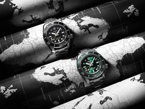 Seiko Prospex 2023 "Dark Depths" GMT 3 Days Automatic Watch Caliber 6R54 SPB383J1