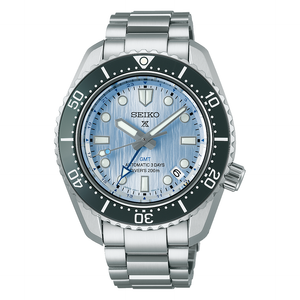 Seiko 2023 Prospex Watchmaking 110th Anniversary "Glacier blue" SAVE THE OCEAN GMT 3 Days Limited Edition Caliber 6R54 SPB385J1