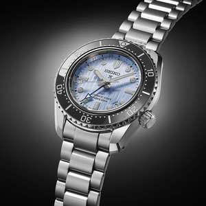 Seiko 2023 Prospex Watchmaking 110th Anniversary "Glacier blue" SAVE THE OCEAN GMT 3 Days Limited Edition Caliber 6R54 SPB385J1