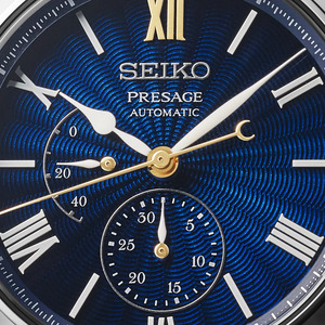 Seiko 2023 Watchmaking 110th Anniversary Presage Craftsmanship "Laurel Owari Shippo" Enamel Dial Caliber 6R27 SPB399J1