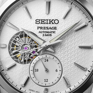 Seiko Presage 2023 Sharp-Edged Series Open Heart "Asanoha" Caliber 6R5J SPB415J1