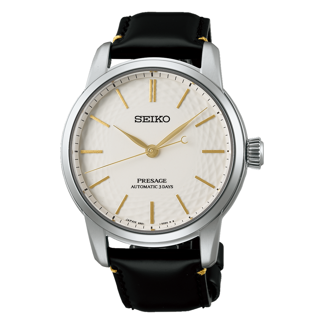 Seiko 2025 Presage Craftsmanship Unglazed Arita Porcelain Dial Limited Edition Caliber 6R51 SPB497J1