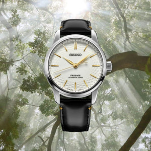 Seiko 2025 Presage Craftsmanship Unglazed Arita Porcelain Dial Limited Edition Caliber 6R51 SPB497J1