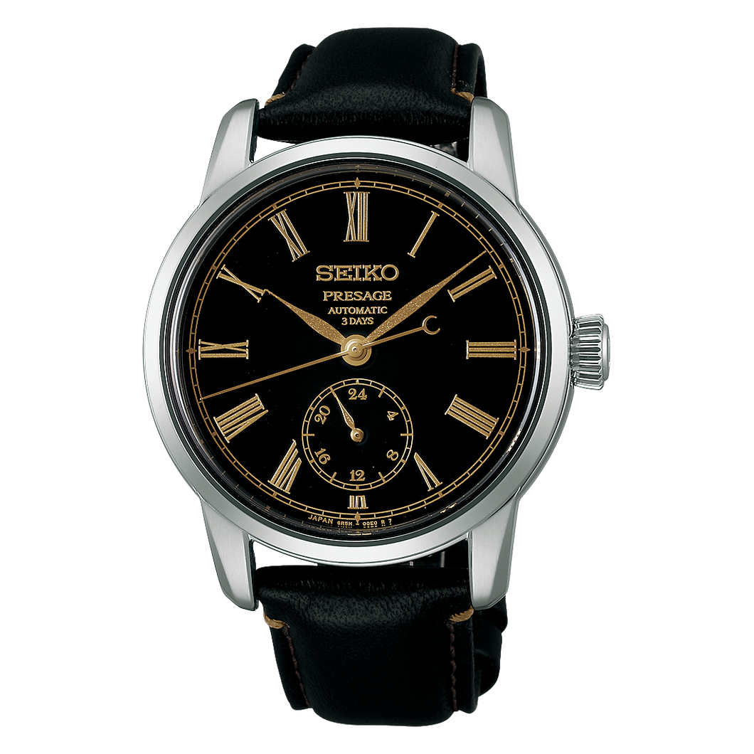 Seiko 2025 Presage “Craftsmanship” Urushi Lacquer Black Dial Caliber 6R5H SPB499J1
