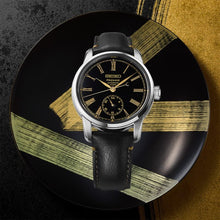 Load image into Gallery viewer, Seiko 2025 Presage “Craftsmanship” Urushi Lacquer Black Dial Caliber 6R5H SPB499J1