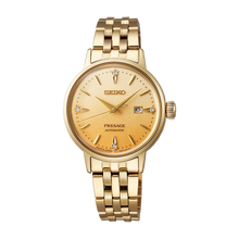Load image into Gallery viewer, Seiko PRESAGE 2025 Cocktail Time Series &quot;Eggnog&quot; with Diamond-set 30mm SRE018J1