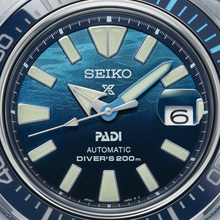 Load image into Gallery viewer, Seiko PROSPEX 2023 x PADI &quot;KING SAMURAI&quot; Great Blue Special Edition Caliber 4R35 SRPJ93K1