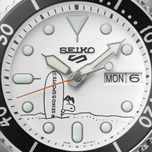 Load image into Gallery viewer, Seiko 5 Sports 2023 x Snoopy &quot;Peanuts Surfboard&quot; Limited Edition 8900Pcs Caliber 4R36 SPPK25K1