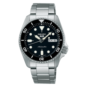Seiko 5 Sport 2023 "SKX MIDI BLACK" Automatic Watch Caliber 4R36 SRPK35K1