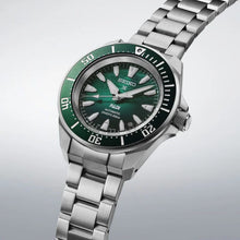 Load image into Gallery viewer, Seiko Presage 2025 x &quot;PADI&quot; 60th Anniversary 4R Compact Mechanical Diver’s Watch in Underwater Green SRPL53K1