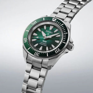 Seiko Presage 2025 x "PADI" 60th Anniversary 4R Compact Mechanical Diver’s Watch in Underwater Green SRPL53K1