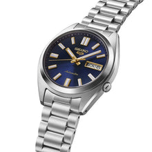 Load image into Gallery viewer, Seiko 5 Sport 2025 SNXS Vintage Gold Collection "Blazer Blue" Caliber 4R36 SRPL55K1