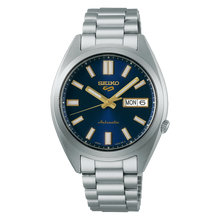 Load image into Gallery viewer, Seiko 5 Sport 2025 SNXS Vintage Gold Collection "Blazer Blue" Caliber 4R36 SRPL55K1
