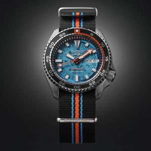 Seiko 5 Sport 2025 x "Bamford" BWD London's luxury custom watch brand Limited Edition SRPL95K1
