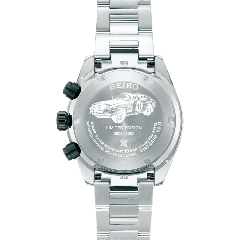 Seiko 2025 Prospex x Prospex Solar Speedtimer x DATSUN Fairlady Z Seiko 2025 Prospex x Prospex Solar Speedtimer x DATSUN Fairlady Z