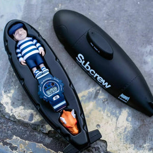Casio G SHOCK 2020 x "SUBCREW" x "STEVE CABALLERO" Sharkmarine Skateboard set DW-6900SBC20