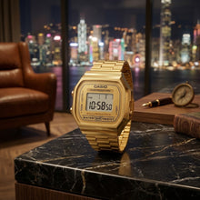 Load image into Gallery viewer, CASIO G SHOCK RING WATCH 2026 2nd Edition Vintage A168 Style Series CRW-002G-9A
