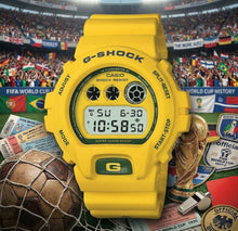 Load image into Gallery viewer, Casio G shock x "FIFA" 2006 official World Cup Brazil Limited Edition DW-6900WCJ