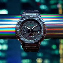 Load image into Gallery viewer, Casio G SHOCK 2022 &quot;Digital Glitch&quot; inspired by glitches experienced in digital world GA-2100NN-1