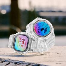 Load image into Gallery viewer, Casio G SHOCK 2022 &quot;Iridescent Color Series&quot; Rainbow vapor deposition glass GA-2100SRS-7