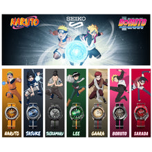 Load image into Gallery viewer, Seiko 2020 x &quot;NARUTO &amp; BORUTO&quot; FULL SET of 7 Seiko 5 Sport Limited Edition