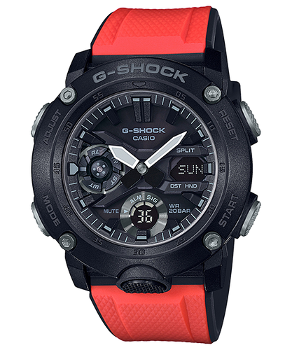 Casio G SHOCK 2019 Carbon Core Guard structure GA-2000E