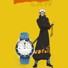 Load image into Gallery viewer, Seiko 2021 x &quot;ONE PIECE&quot; &quot;TRAFALGAR D. WATER LAW&quot; Seiko 5 Sport Limited Edition SRPG99K1
