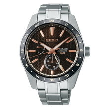 Load image into Gallery viewer, Seiko PRESAGE Asia Exclusive 2022 &quot;Keshizumi&quot; Sharp Edged GMT Series Caliber 6R64 Automatic Watch SPB275J1