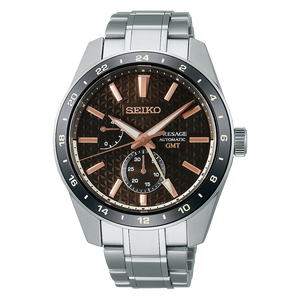 Seiko PRESAGE Asia Exclusive 2022 "Keshizumi" Sharp Edged GMT Series Caliber 6R64 Automatic Watch SPB275J1