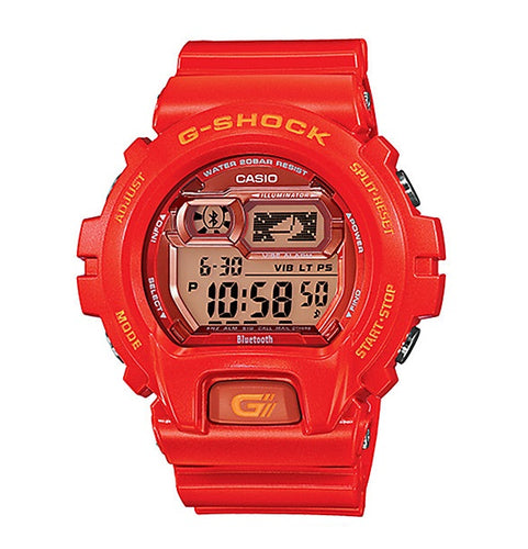 Casio G SHOCK New Generation Bluetooth®v4.0 GB-X6900B (Orange)