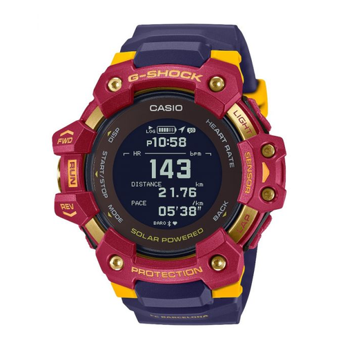Casio G SHOCK 2022 x  FC Barcelona Spanish football club Limited Edition GBD-H1000BAR-4