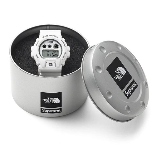 Casio G SHOCK 2022 x Supreme x The North Face (White)