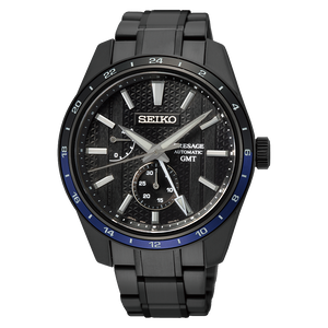 Seiko PRESAGE 2022 Boutique Exclusive Sharp Edged GMT Series Zero Halliburton Limited Edition Caliber 6R64 SPB271J1