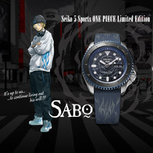 Load image into Gallery viewer, Seiko 5 Sports 2021 x &quot;ONE PIECE SET&quot; 5 character Luffy Sanji Law Zoro Sabo Limited Edition