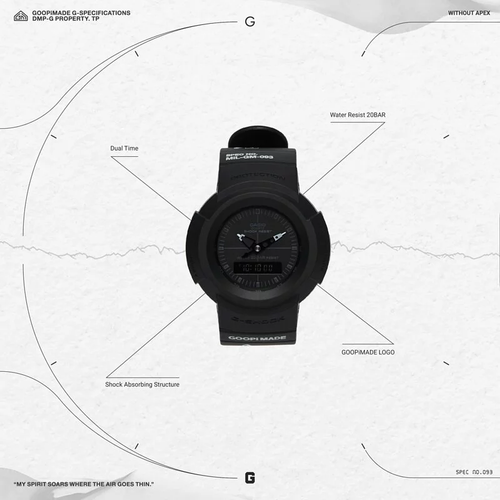 Casio G SHOCK 2022 x GOOPiMADE 