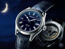 Load image into Gallery viewer, Seiko PRESAGE BLUE ENAMEL Limited Edition Caliber 6R15 Automatic Watch SPB069J1
