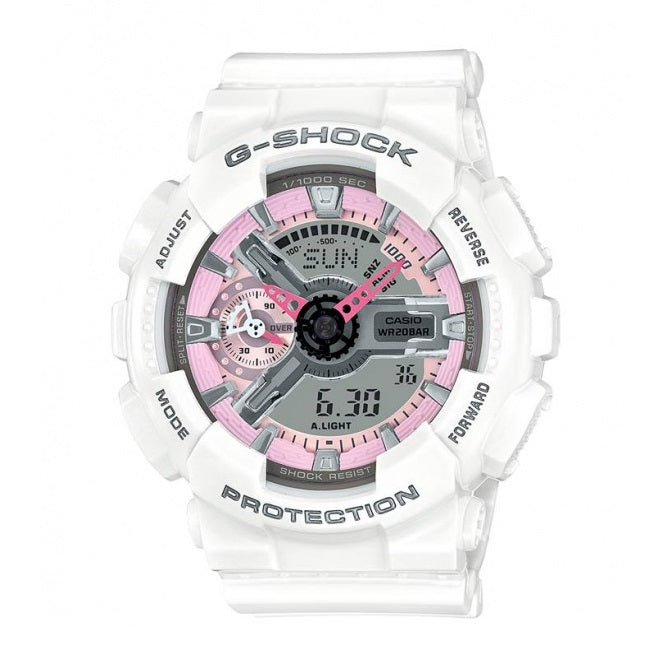 Casio G SHOCK S-Series White GMA-S110MP – ELITE TIMEPIECEHK-HONG KONG