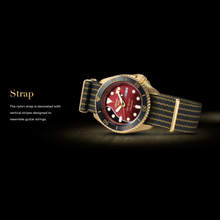 Load image into Gallery viewer, Seiko 2022 x &quot;QUEEN&#39;s&quot; Guitarist &quot;BRIAN MAY&quot; Red Special II  Seiko 5 Sport Limited Edition SRPH80K1