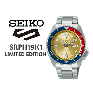 Seiko 2022 Anosmatic 5 Sports Custom Watch Beatmaker Limited Edition Caliber 4R36 SRPH19K1