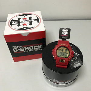 Casio G SHOCK 30th Anniversary "Rising Red" Series DW-6930A