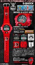 Load image into Gallery viewer, Casio G Shock x &quot;ONE PIECE&quot; DW-6900FS (RED)