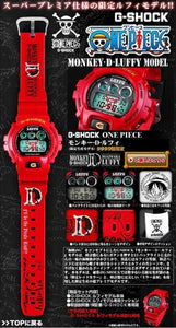Casio G Shock x "ONE PIECE" DW-6900FS (RED)