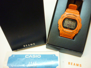 Casio G SHOCK x "BEAMS" 20th Anniversary DW-5700BE (Orange)