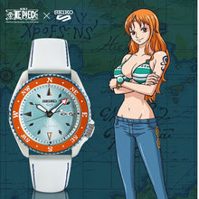 Load image into Gallery viewer, Seiko 2020 x &quot;ONE PIECE&quot; &quot;Nami&quot; Seiko 5 Sport Limited Edition SRPF63K1