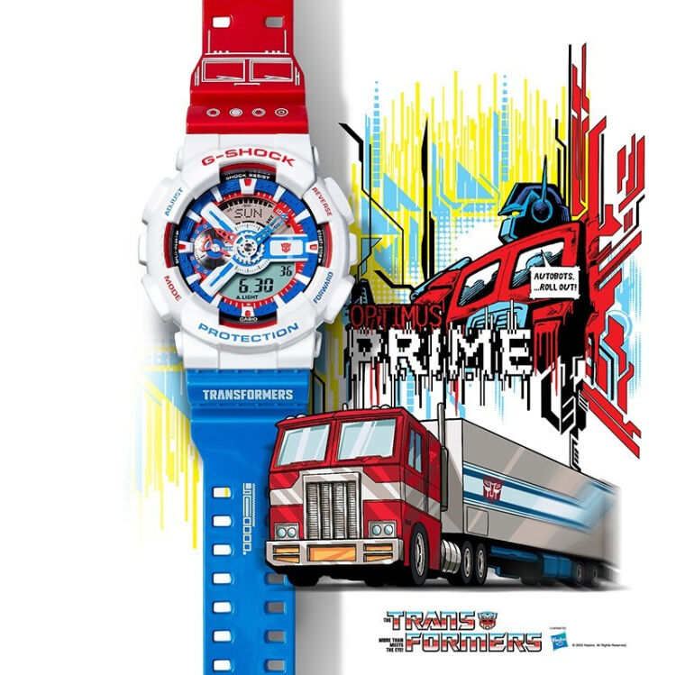 Transformer watch sales g shock