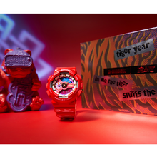 Load image into Gallery viewer, Casio G SHOCK 2021 CN Exclusive &quot;CHINESE ZODIAC YEAR OF TIGER&quot;  With Tiger doll GA-110CCA-4PFC